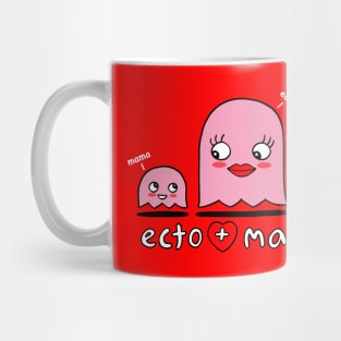 Cute Kawaii Video Game Retro Arcade Ghost Mug